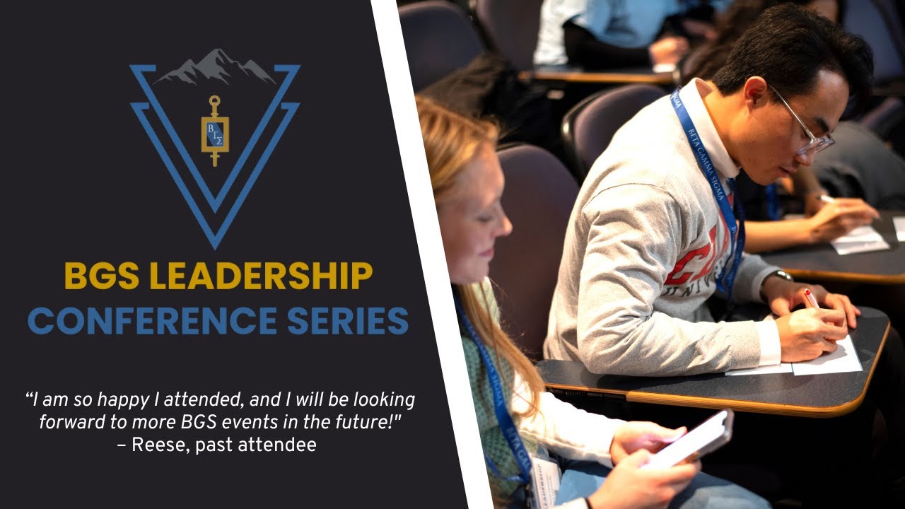 Welcome to the BGS Leadership Conference Series