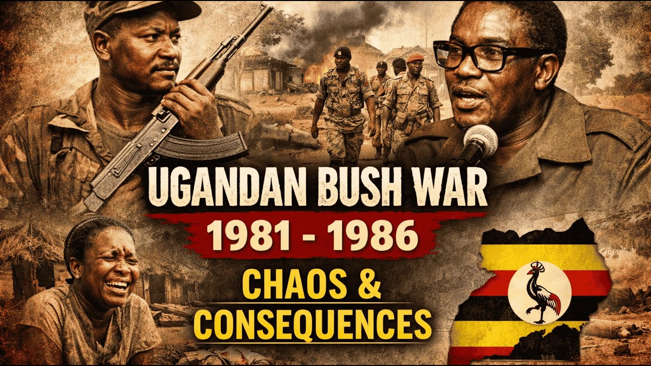 Uganda Bush War 1981–1986, Idi Amin's Fall, Museveni’s rise