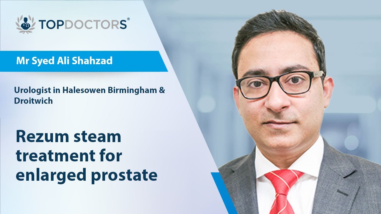 Rezum steam treatment for enlarged prostate - Online interview