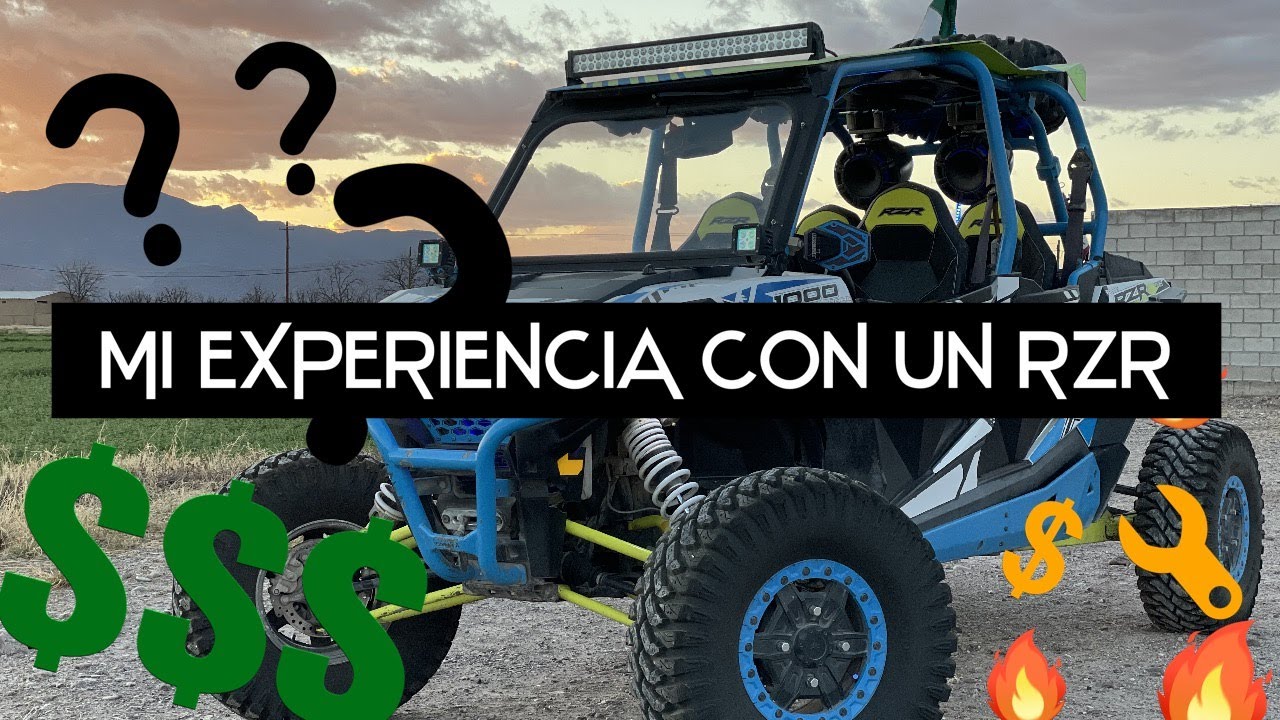 MI EXPERIENCIA CON UN RZR, ANTES DE COMPRAR REVISA ESTO...//más contenido en el canal