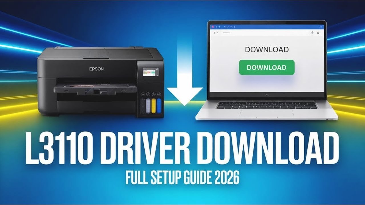 Epson L3110 Printer Software Download 🖨️ | Full Setup Guide📚