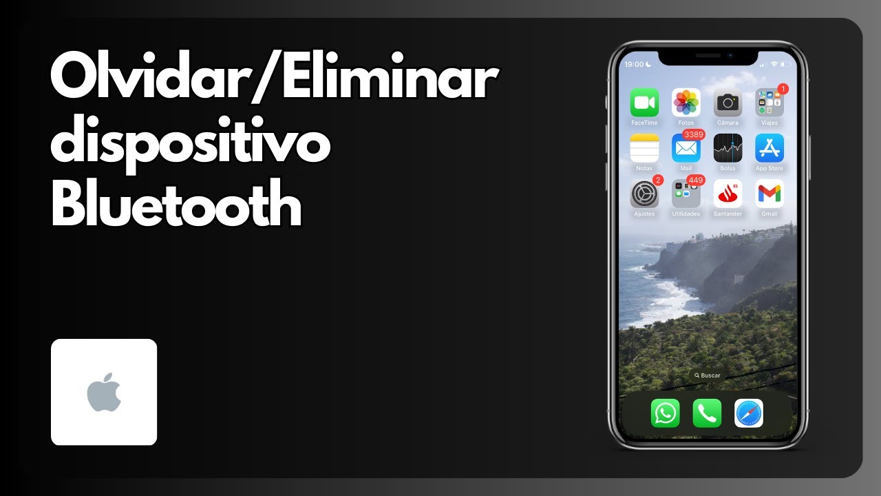 C&oacute;mo olvidar el dispositivo Bluetooth en el iPhone