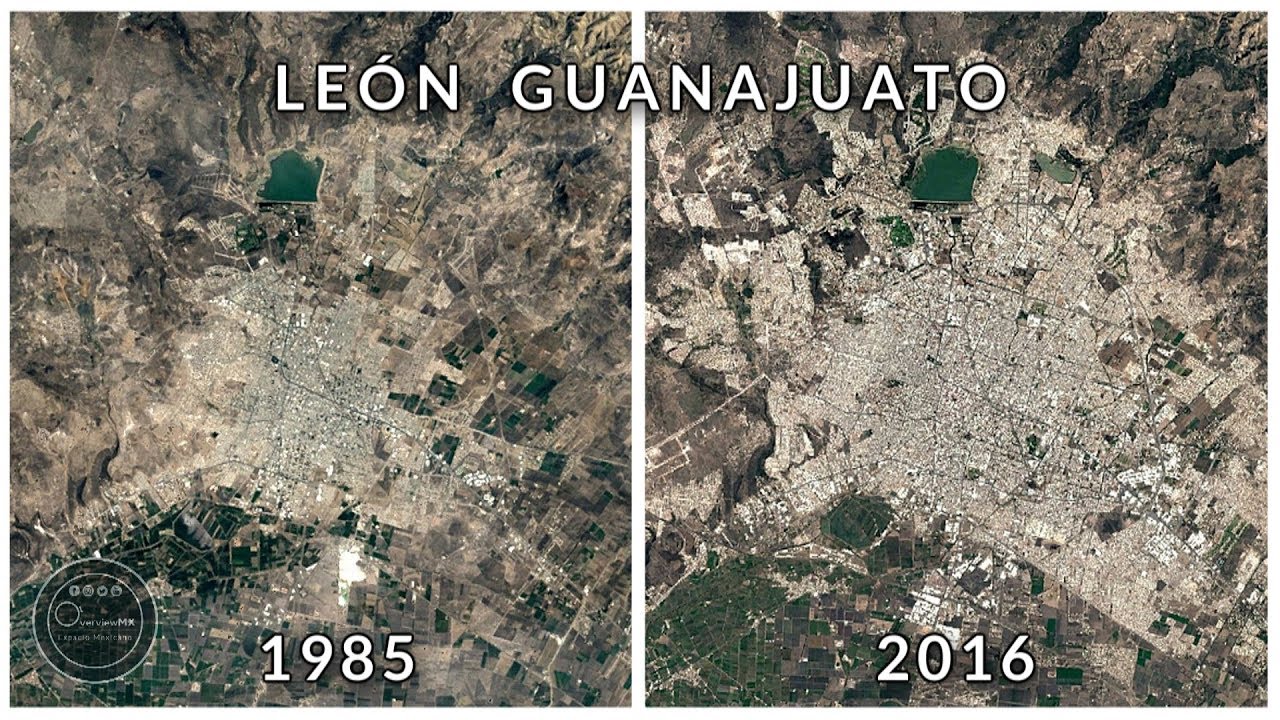 Crecimiento de la Ciudad de Le&oacute;n | 1985 - 2016