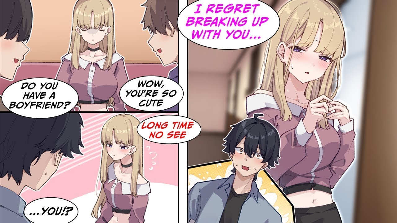 [Manga Dub] I reunite with my ex-girlfriend, who has become a celebrity at a match-making party...