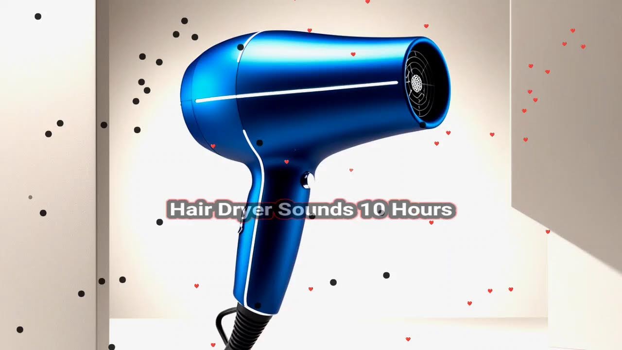 White Noise for Babies – Blow Dryer ASMR - Gentle Night White Noise