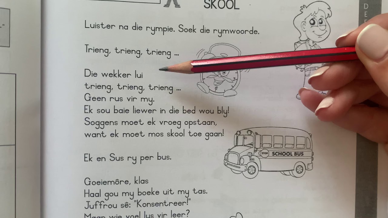 Grade 3: Afrikaans - Rympie : 
