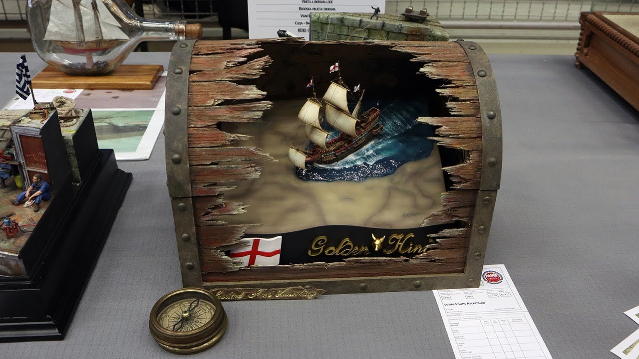 Moson Show 2025 Part 5: Ship and Submarine models and dioramas
