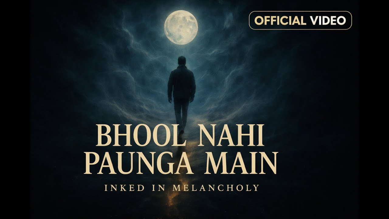 Bhool Nahi Paunga Main – Inked in Melancholy (Official Video) | Hindi Indie Song 2025
