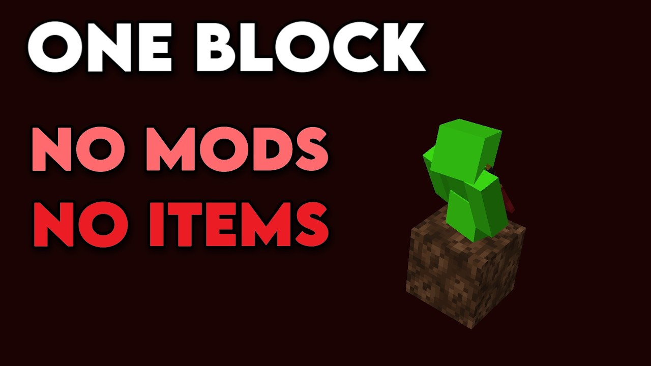 Literally One Block (Nether Edition)