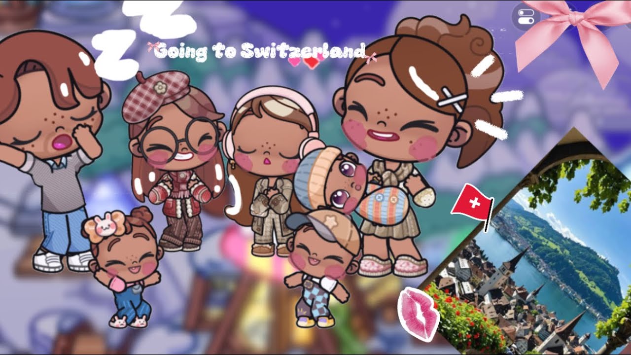Going to Switzerland 🇨🇭🎀🍡 ||*With Voice*||￼Avater World 🌎 