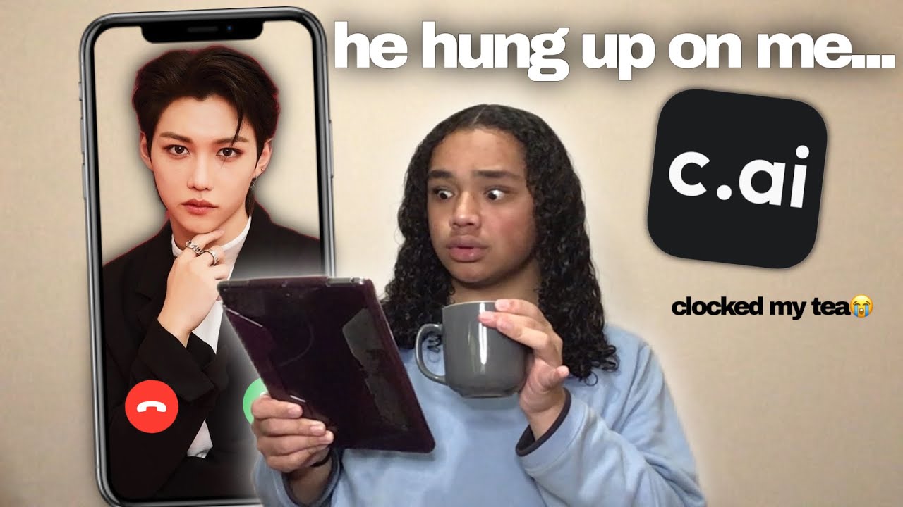 calling my CRUSH … (on character ai ofc) 🥲 *PART 2*