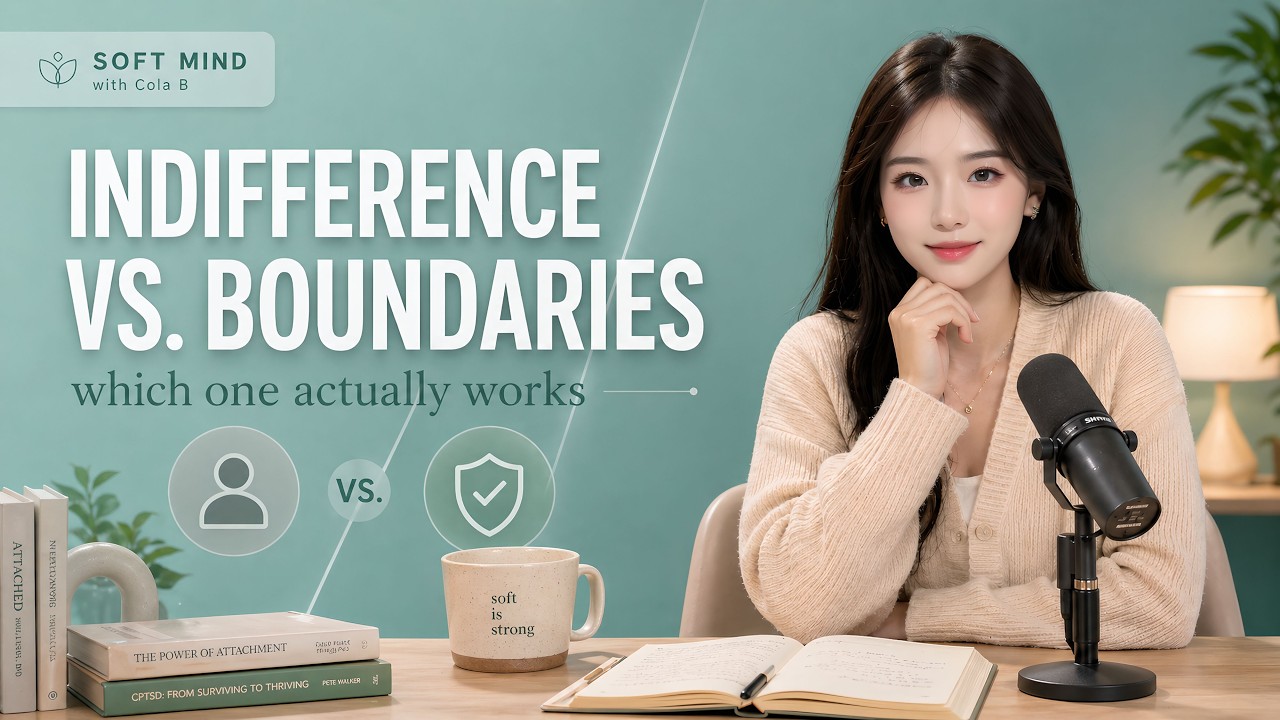 Indifference vs. Boundaries: Which One Actually Works | Soft Mind with Cola B