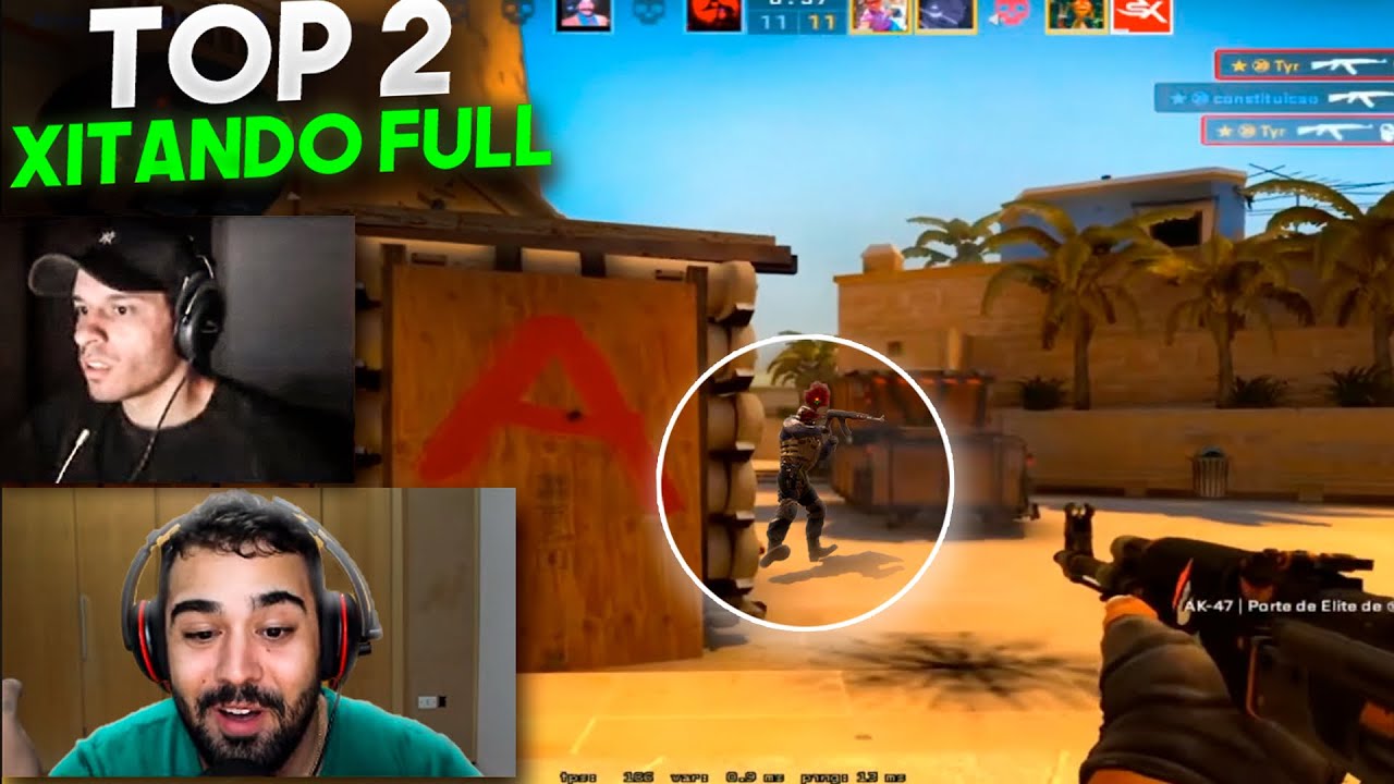 STREAMER TOP 2 do LEVEL 21 xitando FORTE na GC