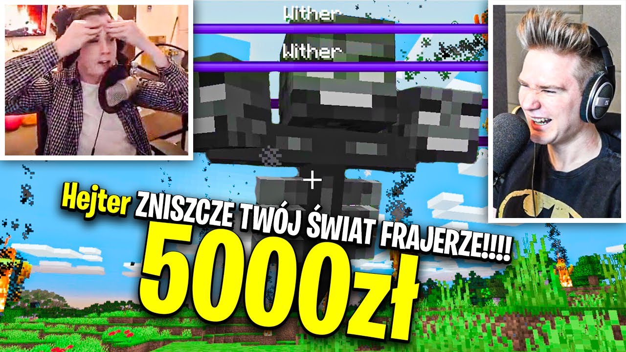 PRANKUJE SPEEDRUNNERA DONEJTAMI UDAJĄC HEJTERA XDD