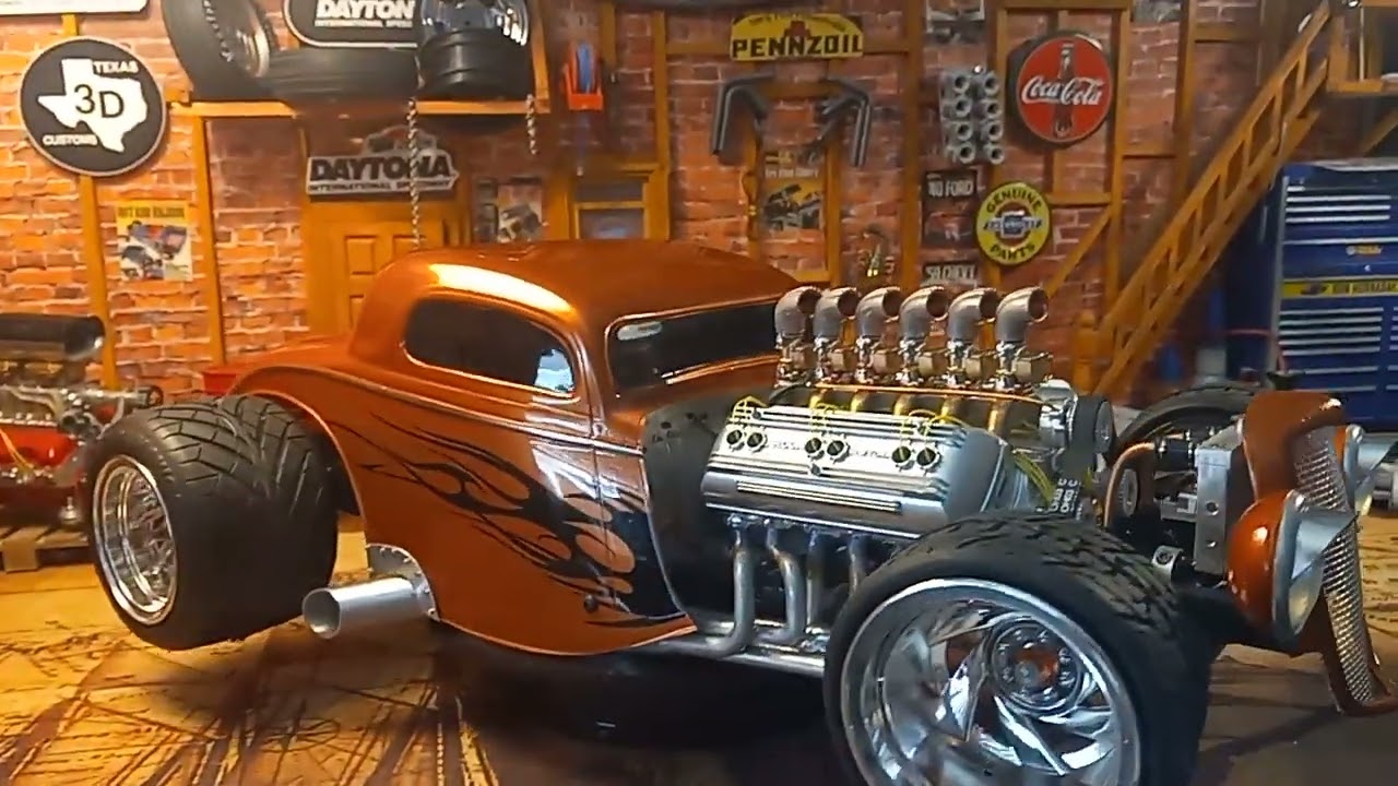 33 Ford V12 Roadster by Dan Boyle RC Builds.