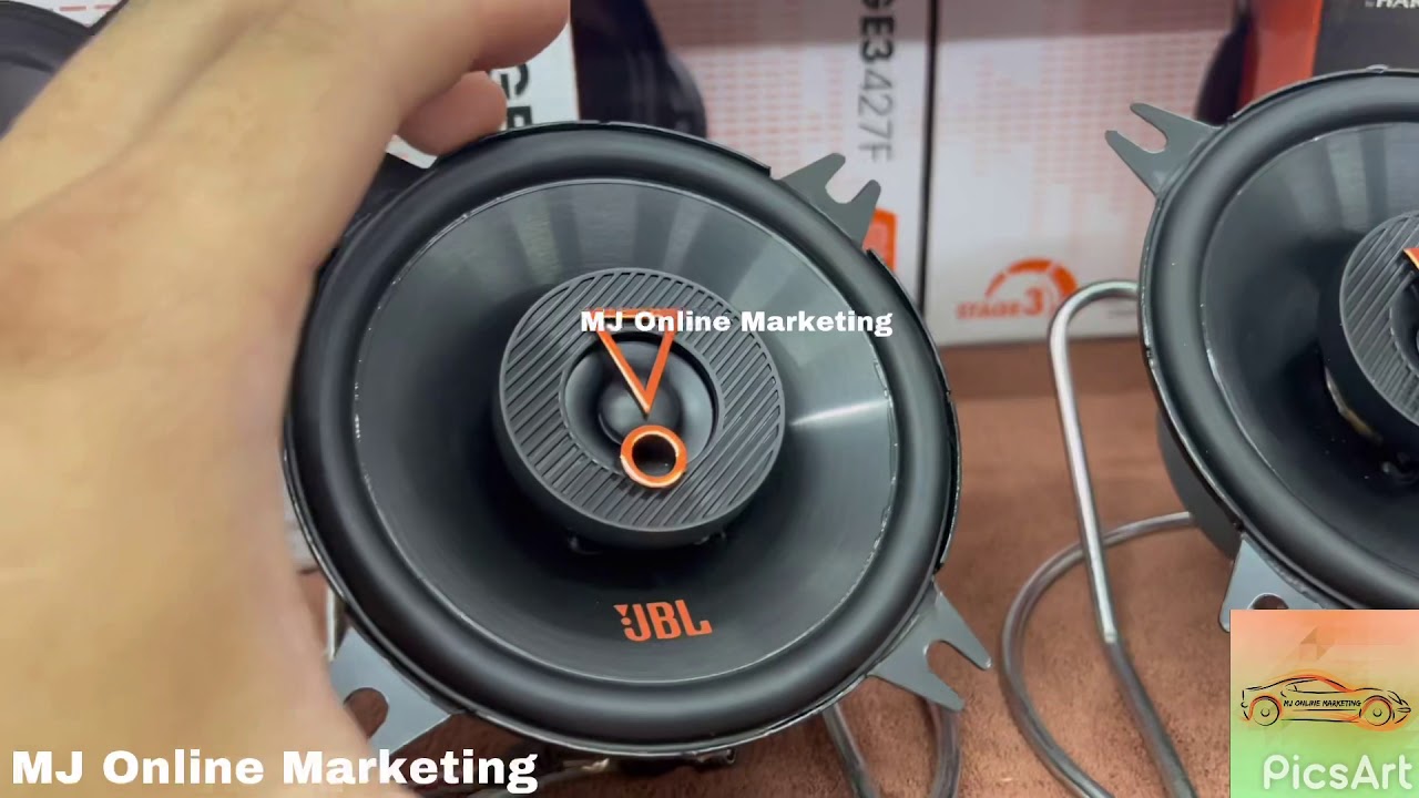 JBL Stage 3 - 427 F 4 inch 2 way Car Speaker ( Bass Testing & Sound Clarity Testing )