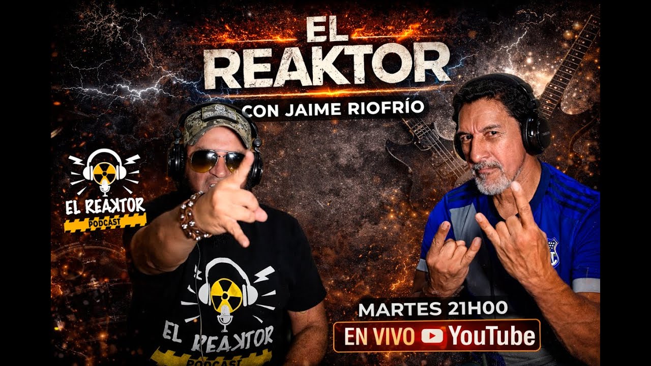Jaime Riofrío: Thrash Metal Ecuatoriano, Historia, Producción e IA en la Música | EL REAKTOR