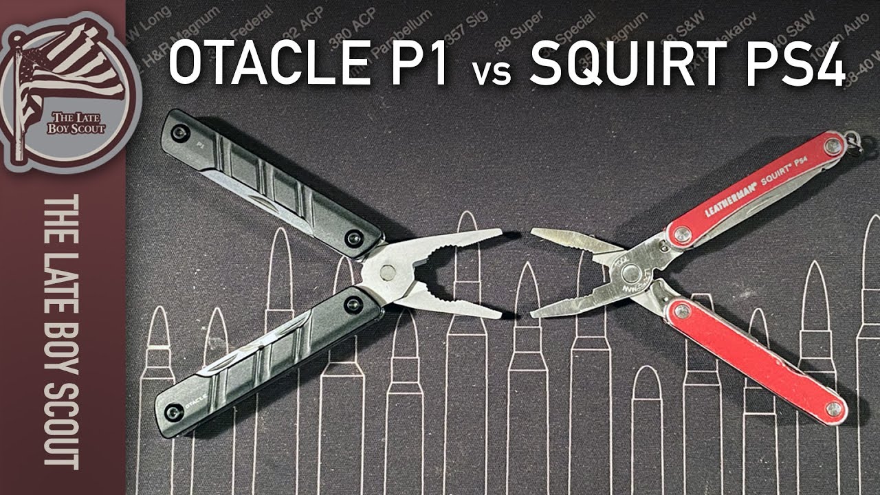 Olight Otacle P1 vs Leatherman Squirt PS4