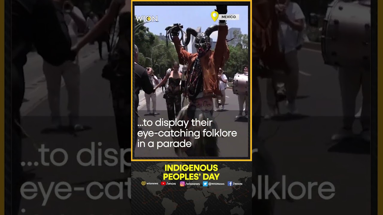 Parade marks Indigenous Peoples' Day in Mexico