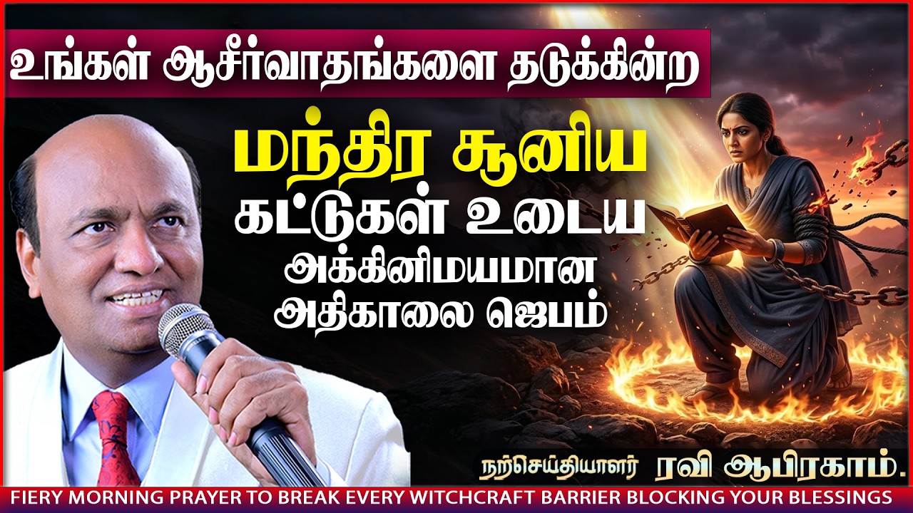 அதிகாலை ஜெபம் Early Morning Prayer with Jesus & Power in Tamil | Apostle Ravi Abraham