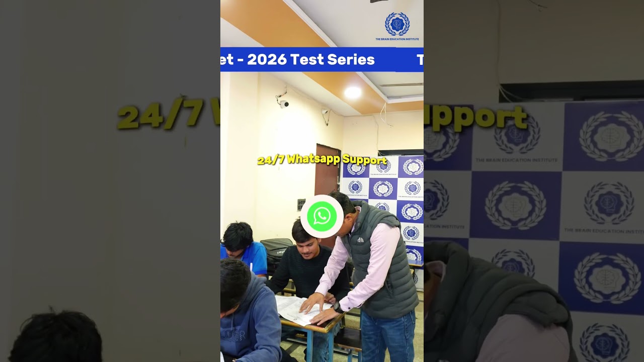 Prepare smartly for NEET 2026 with the best Offline Test Series in Morena by The Brain Education