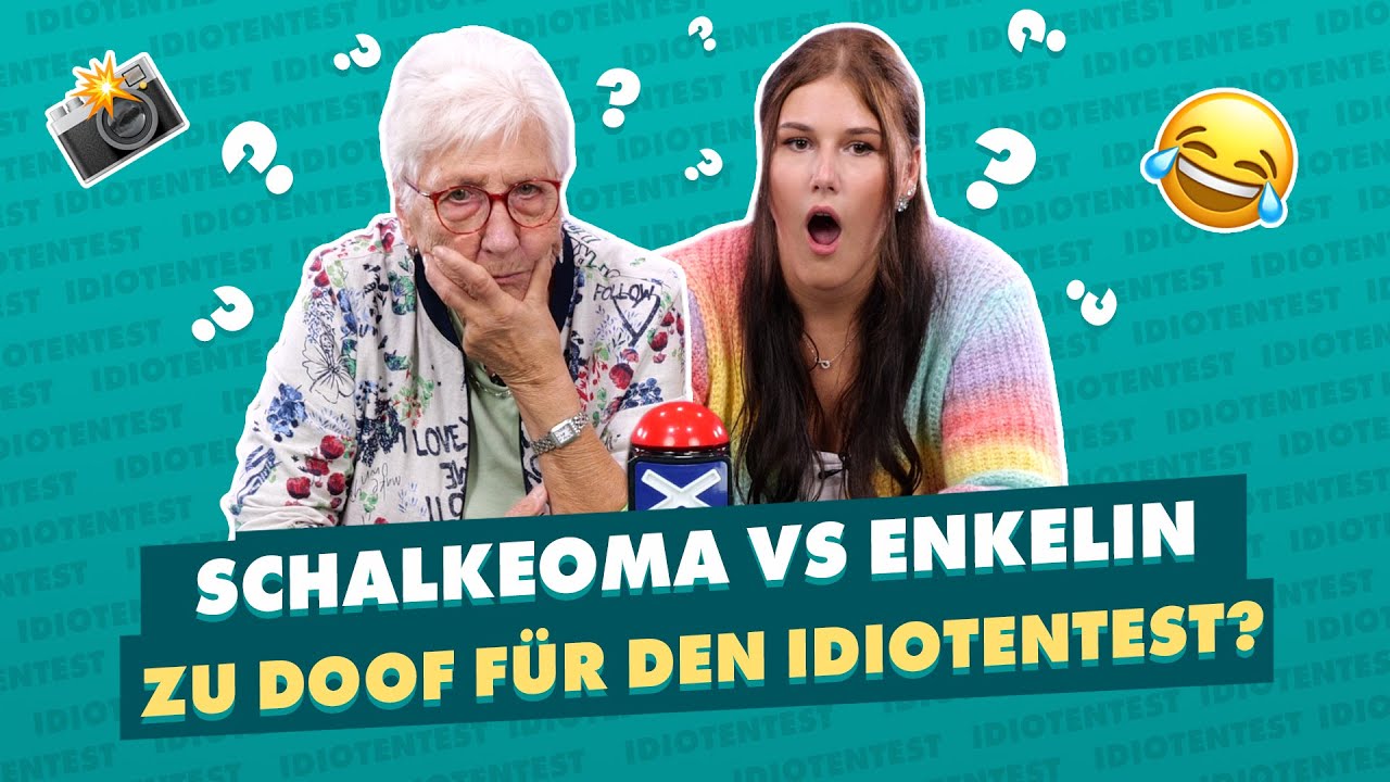Oma vs. Tess: Wer besteht den Idiotentest?👵👩 | WISSTIHRNOCH?