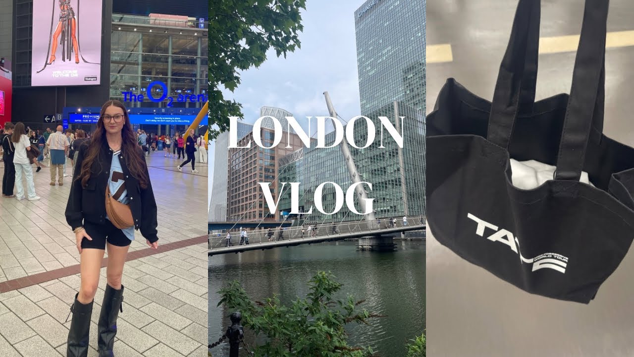 LONDON vlog, seeing TATE MCRAE | Ella Wynn