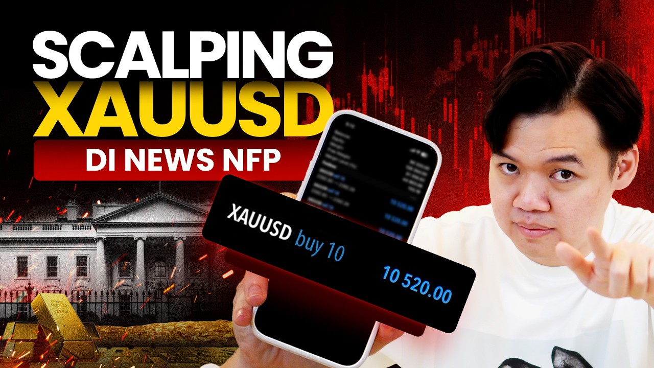 CARA SCALPING TRADING XAUUSD SAAT NEWS NFP