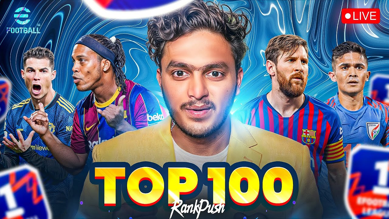 efootball GRINDINIG RANKPUSH with Main Squad 🔴 Efootball 2025 LIVE #efootball