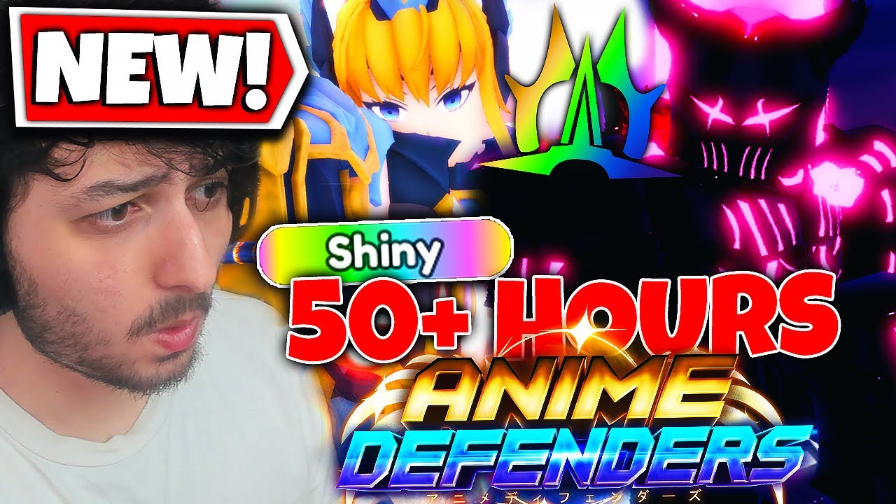 I Spent 50+ HOURS on the FIRST UPDATE of Anime Defenders Roblox!