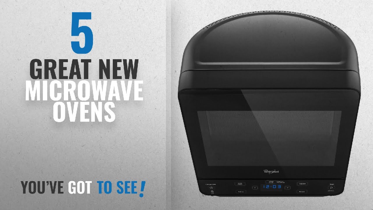Top 10 Whirlpool Microwave Ovens [2018]: Whirlpool WMC20005YB 0.5 Cu. Ft. Black Countertop Microwave