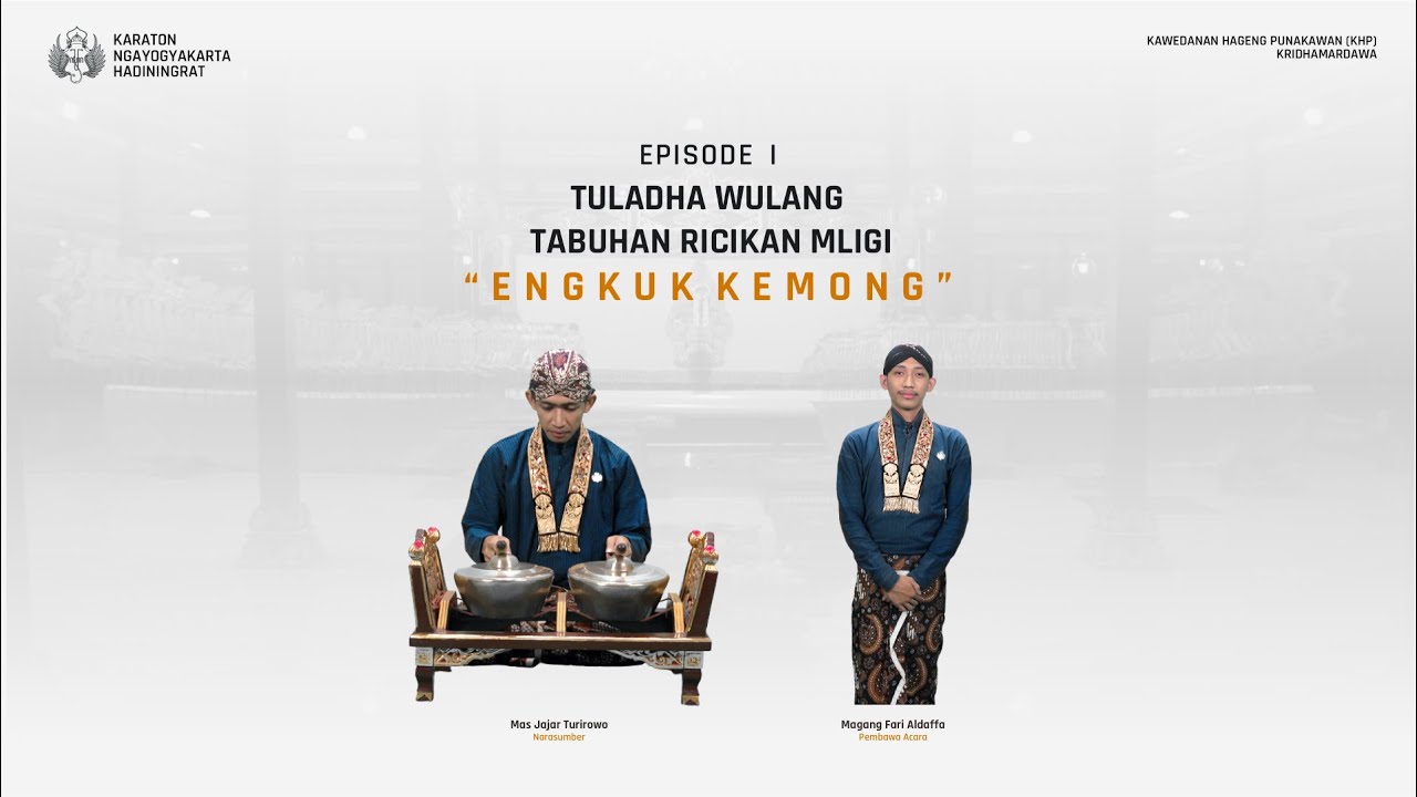 Tuladha Wulang Tabuhan Ricikan Mligi: Engkuk Kemong