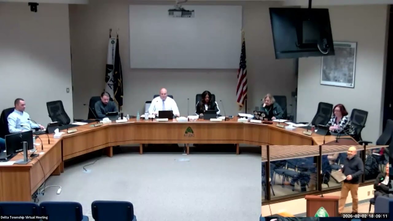 February 2, 2026 Delta Township Board Meeting