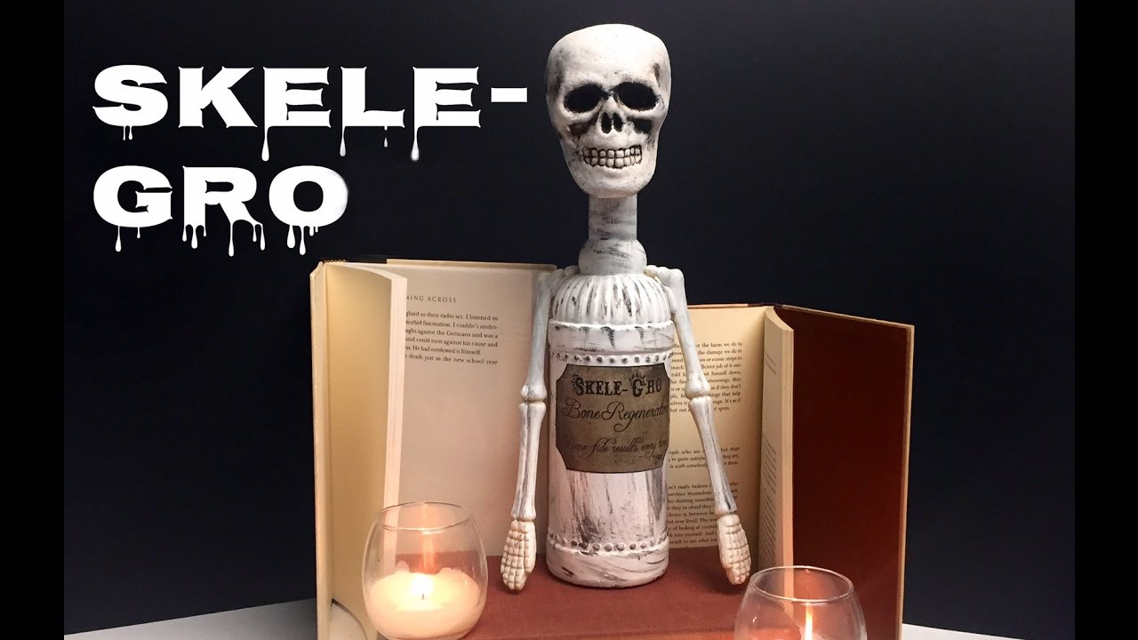 Skele-gro : Harry Potter Potions : DIY Potion Bottle : Halloween Prop ( Harry Potter Inspired )