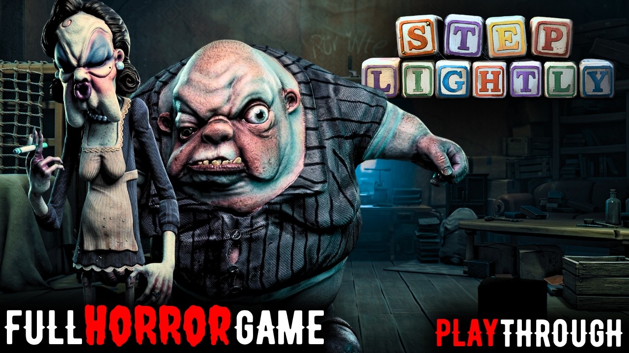 Step Lightly - Full Horror Game - No Commentary - 1440p