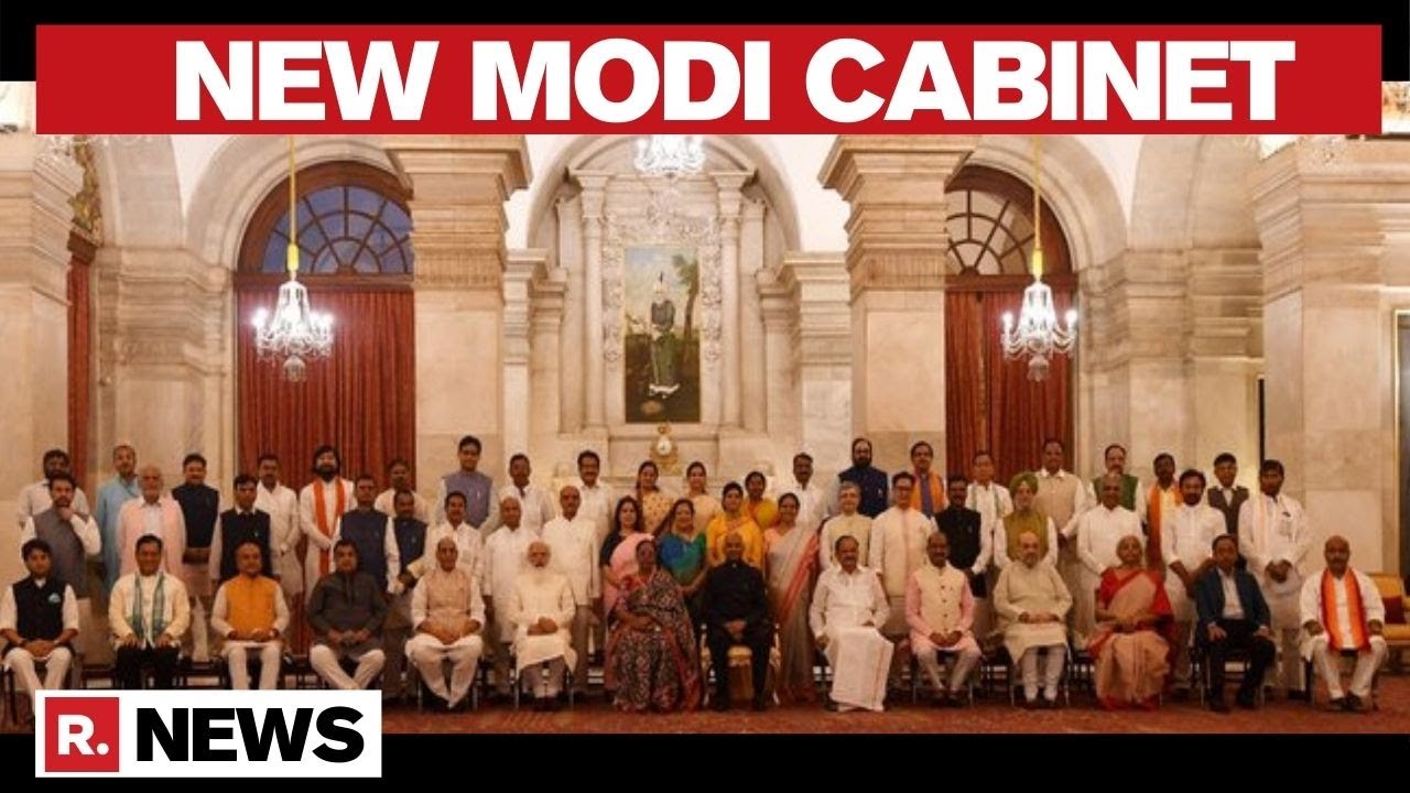 First Look of PM Modi's New Cabinet Regime | New Ministers Take Charge | Republic TV