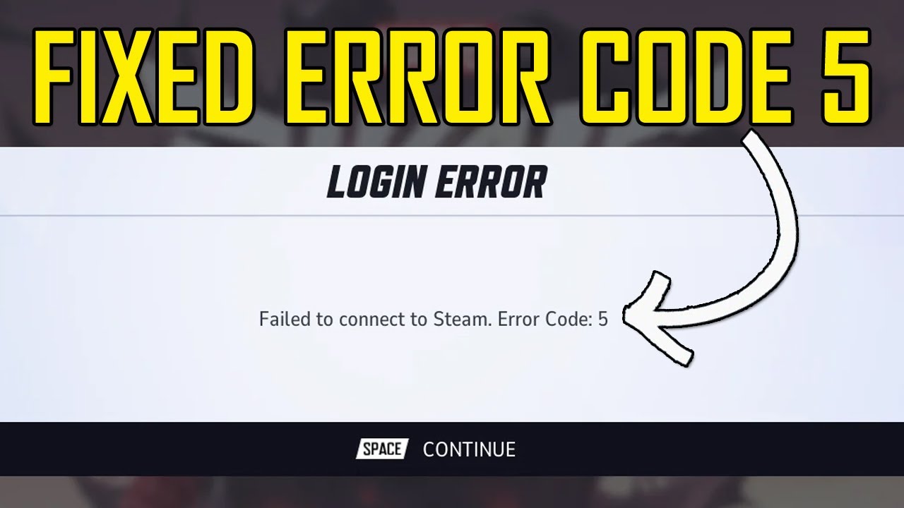 Failed to Connect to Steam Error Code 5 Marvel Rivals [FIXED]