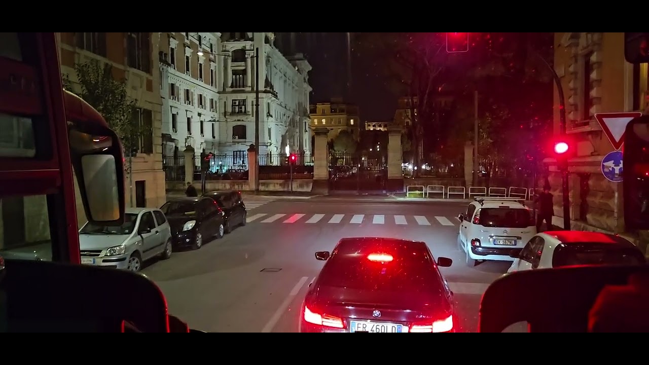 Driving Through Rome (end at Mama Shelter Roma)