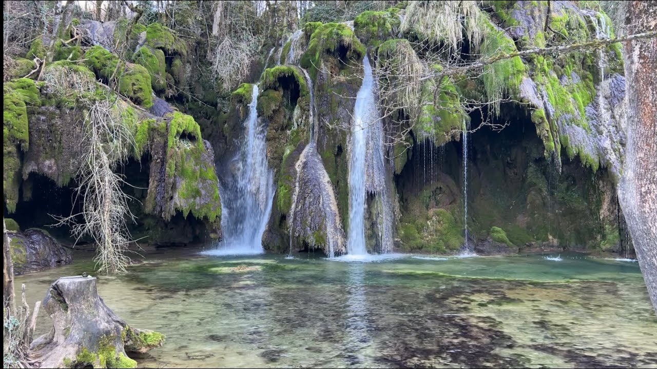 Cascade des Tufs près d'Arbois dans le Jura