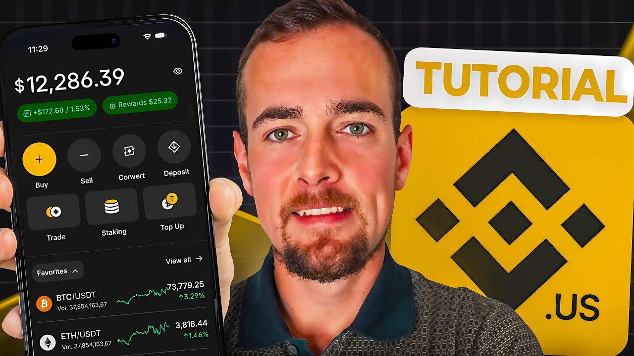 Как пользоваться приложением Binance для начинающих | Учебное пособие 2026 года
