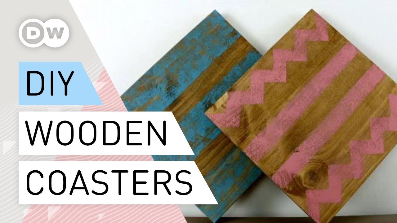 DIY - Wooden coasters