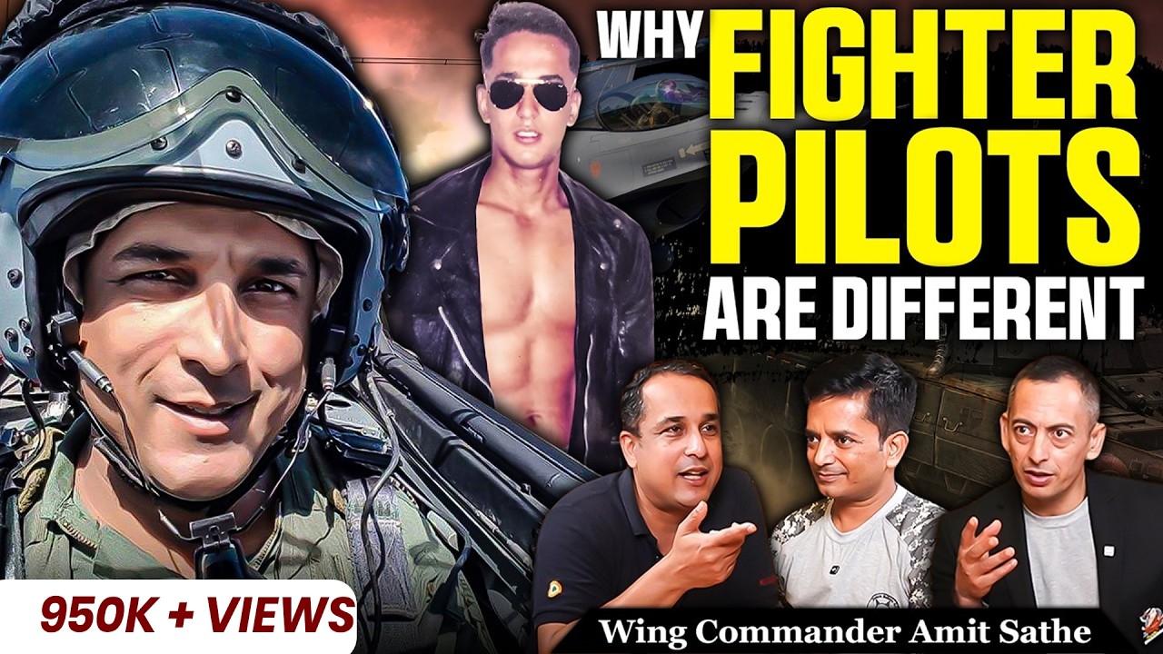 Inside the Life of an Indian Fighter Pilot, 900 km/hr Dogfights, Bombs & Bravery | Wg Cdr Amit Sathe