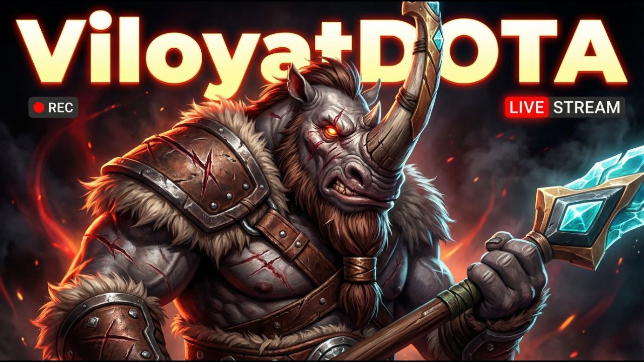 UZ MMR KO'TARAMIZ (JONLI EFIR) #dota2 #dota2live
