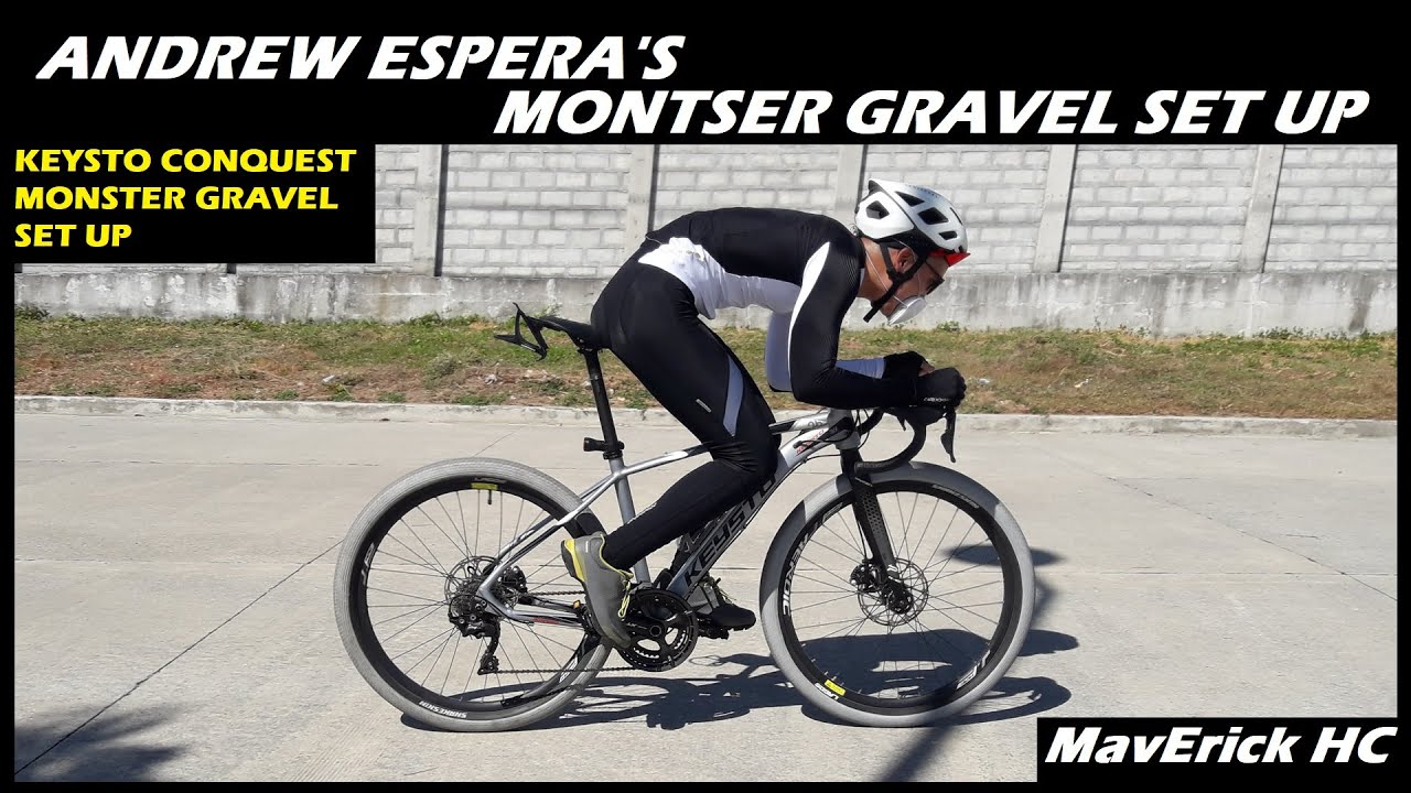 *Road Bike Drop Bars sa RIGID MTB* BIKECHECK=ANDREW ESPERA'S MONSTER GRAVEL SET UP