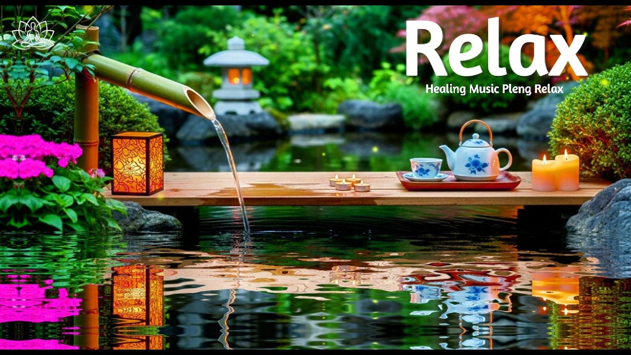 Healing Nature Escape: Soft Piano & Crystal Clear Water Sounds for Stress Relief🌿