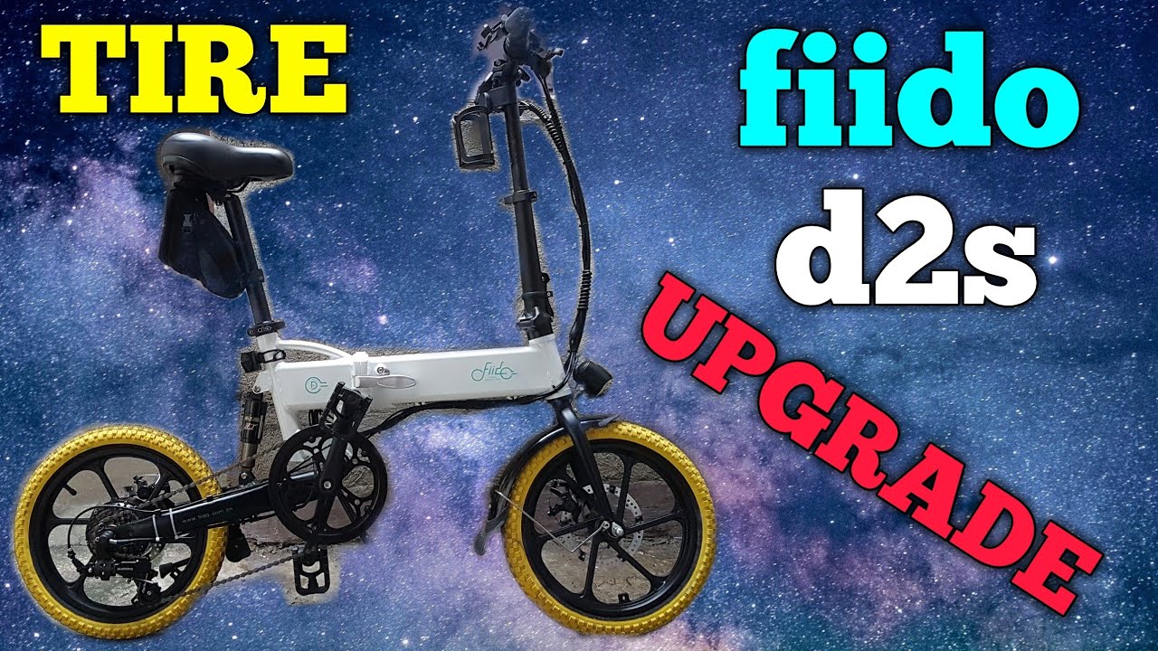 fiido d2s tire upgrade #fiido #fiidod2s #ebike