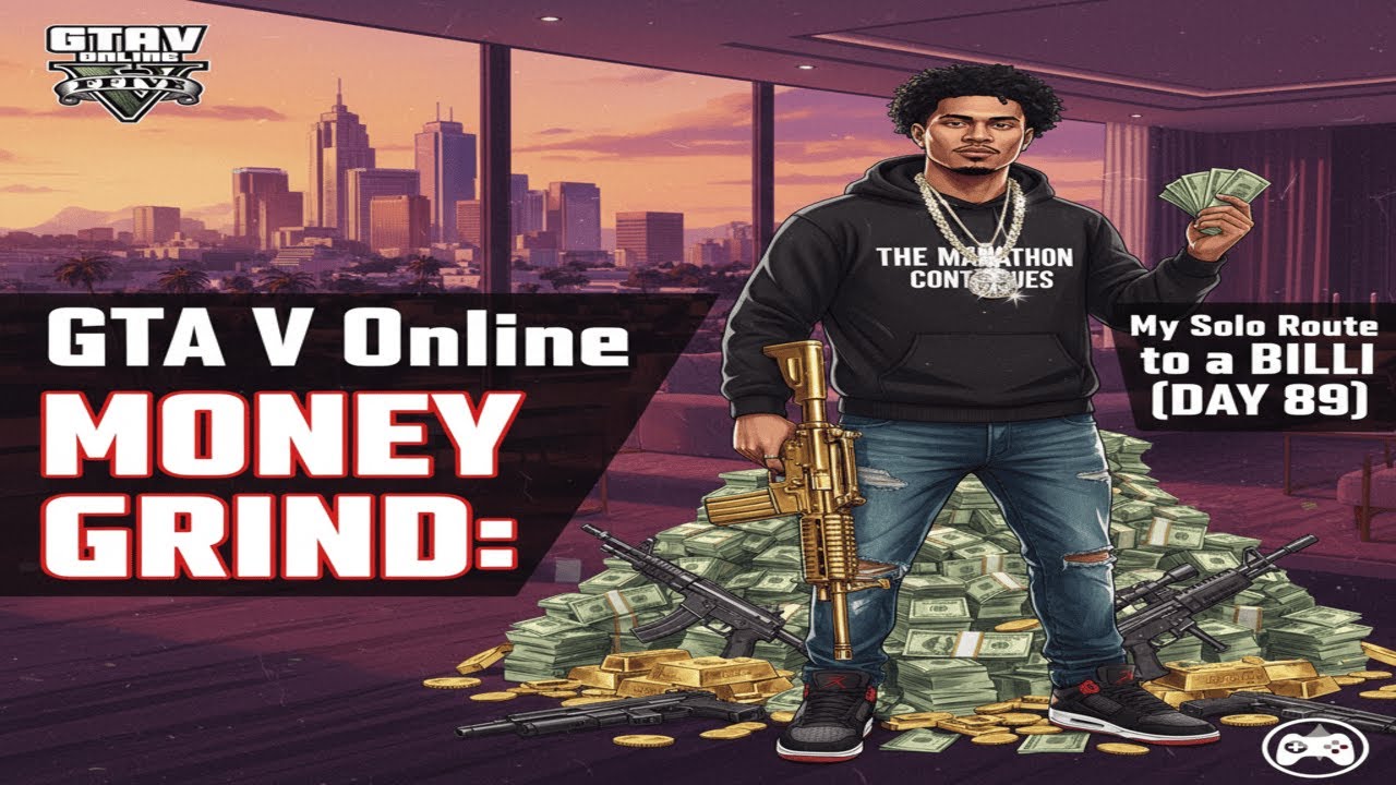 Day 89 - GTA V Online Money Grind: My Solo Route to a Billi