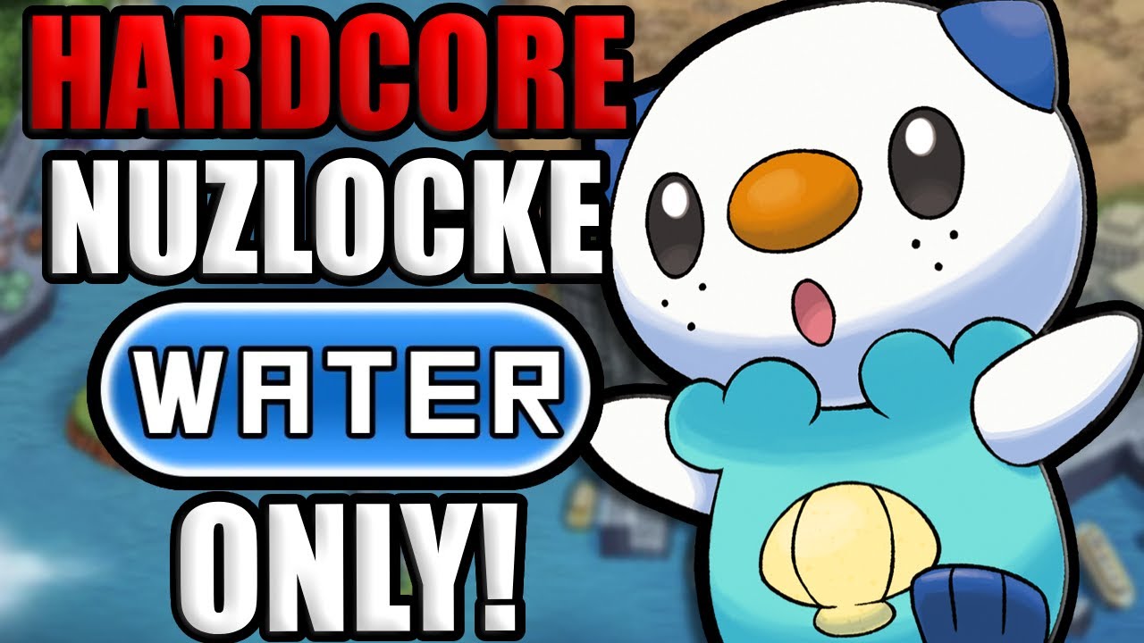 Pokémon Black Hardcore Nuzlocke - WATER Types Only! (No items, No overleveling)
