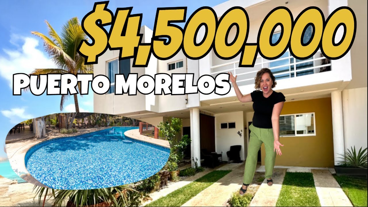 🏡 Casa en VENTA en Puerto Morelos 💎 Puerto Morelos real Estate ✨ A 6km de la playa