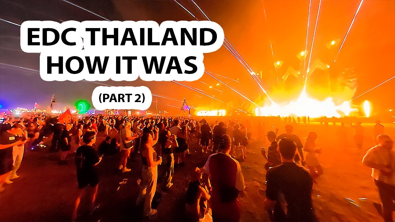 What does it feel like to be at the world's biggest rave? | EDC 2026 Experience - Thailand Phuket